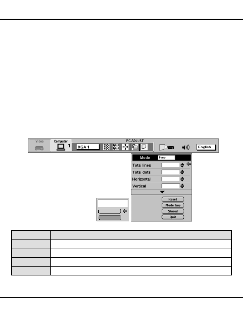 Sanyo PLC-XP21N User Manual | Page 42 / 54