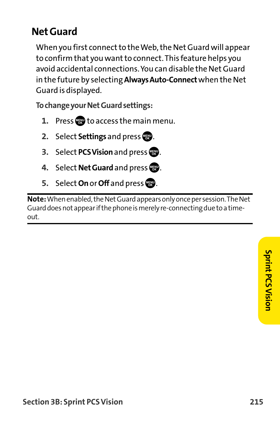 Net guard | Sanyo VI-2300 User Manual | Page 227 / 286