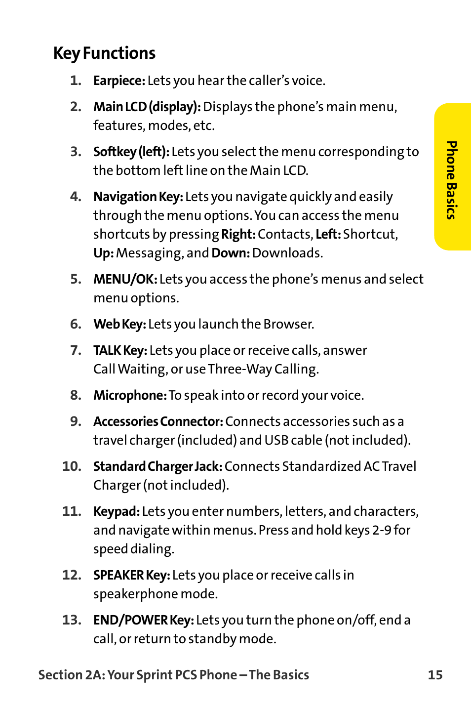 Key functions | Sanyo VI-2300 User Manual | Page 27 / 286