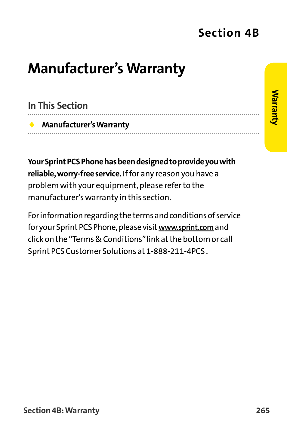 Manufacturer’s warranty | Sanyo VI-2300 User Manual | Page 277 / 286