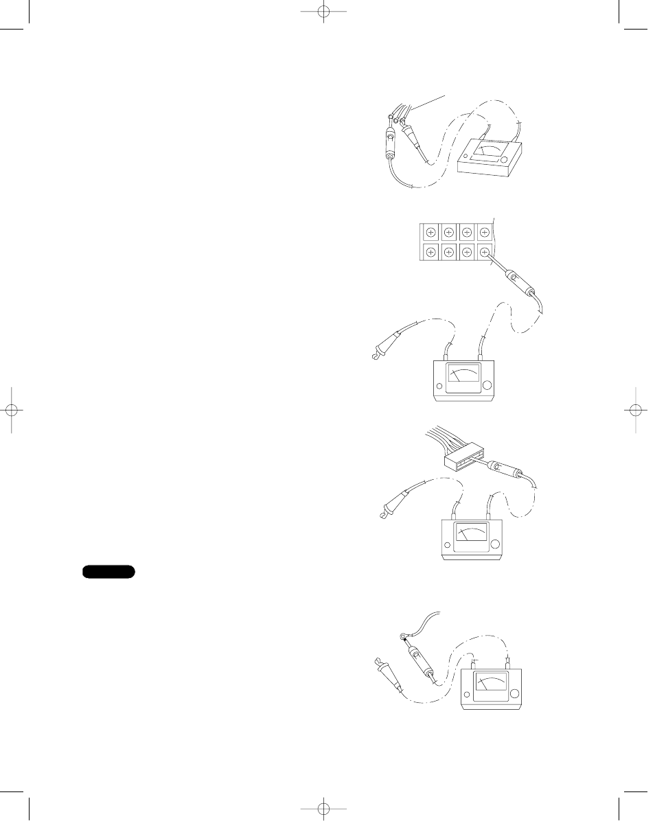 Checking electrical components, 1. measurement of insulation resistance | Sanyo C0951 User Manual | Page 56 / 83