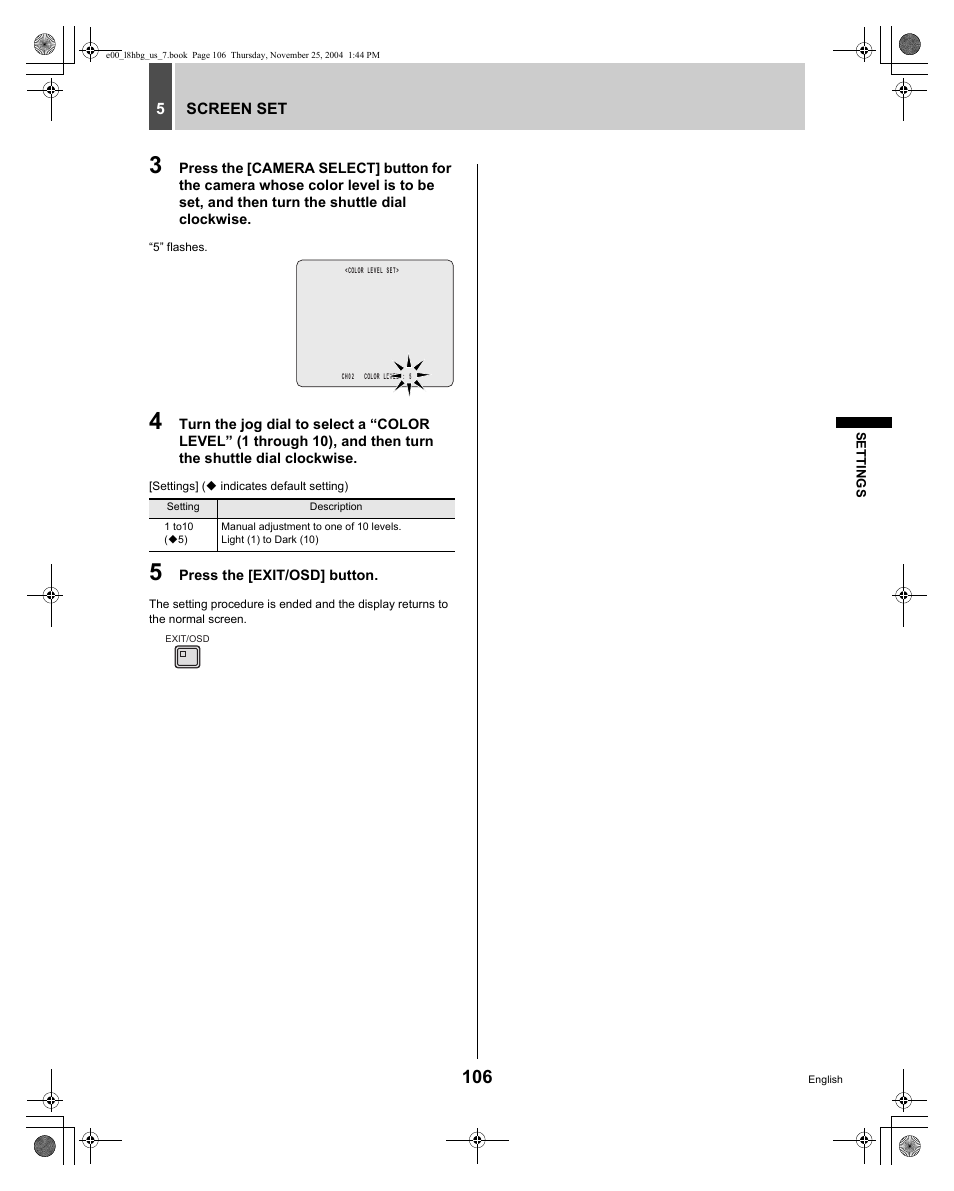 Sanyo DSR-3709 User Manual | Page 107 / 126
