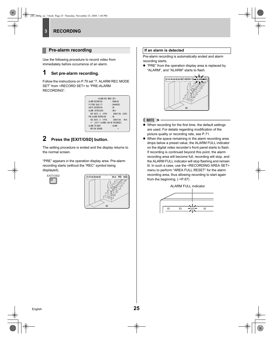 Sanyo DSR-3709 User Manual | Page 26 / 126
