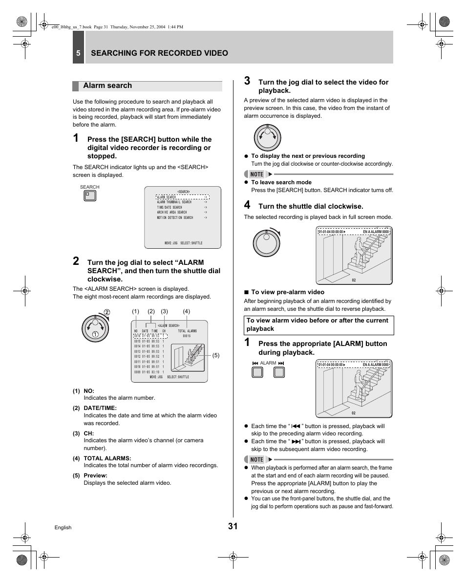 Sanyo DSR-3709 User Manual | Page 32 / 126