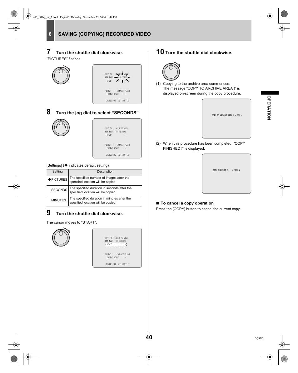 Sanyo DSR-3709 User Manual | Page 41 / 126