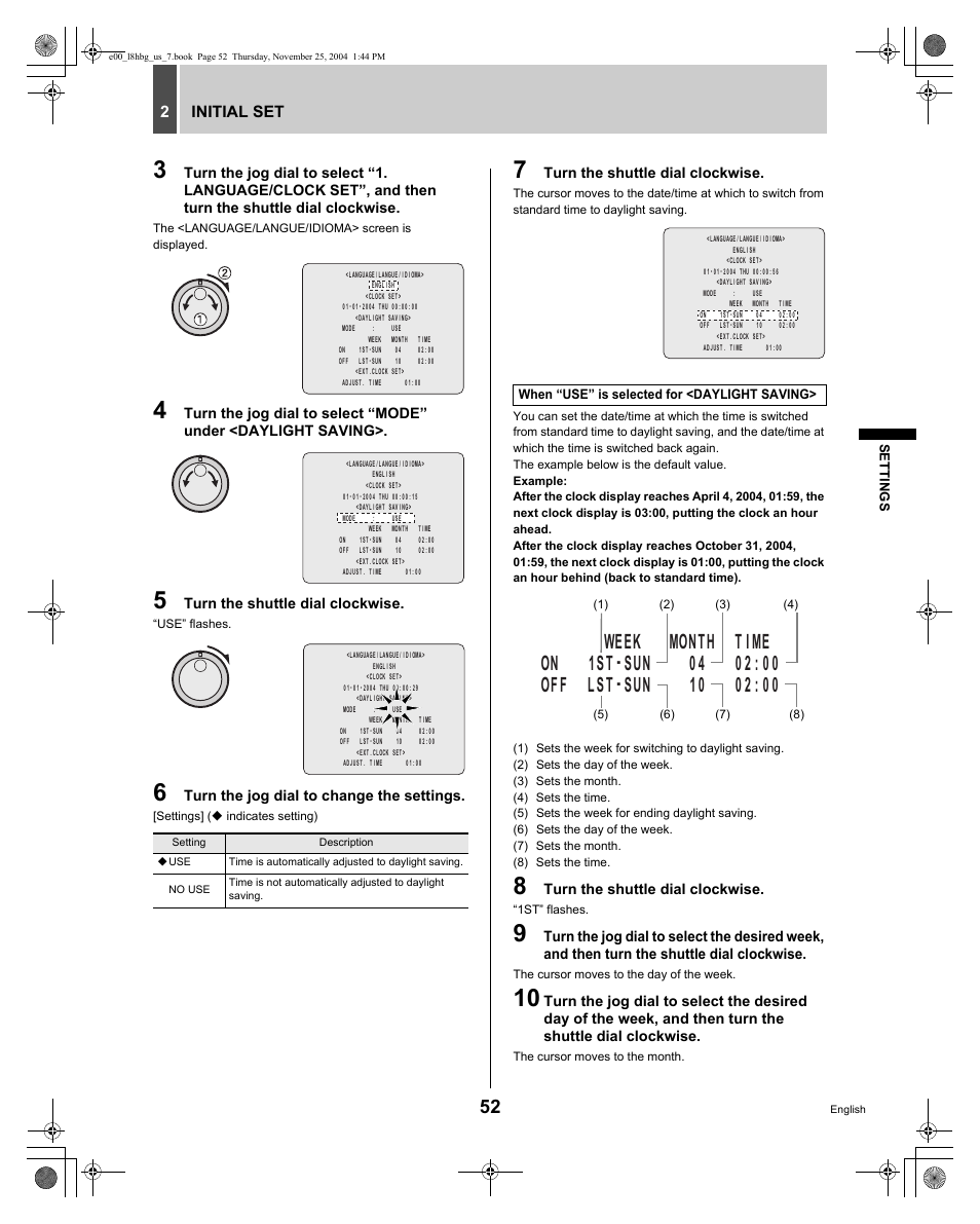 Sanyo DSR-3709 User Manual | Page 53 / 126