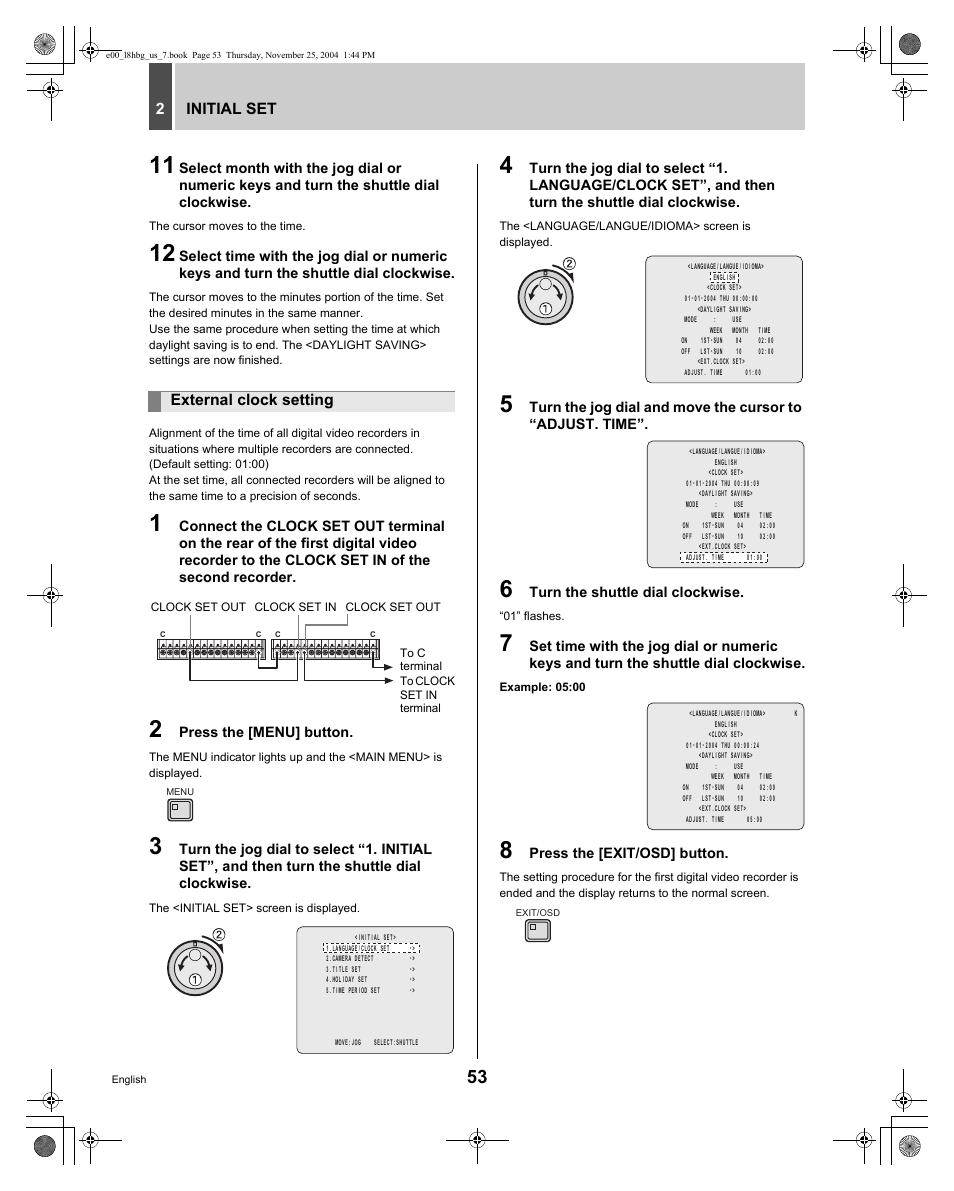 Sanyo DSR-3709 User Manual | Page 54 / 126