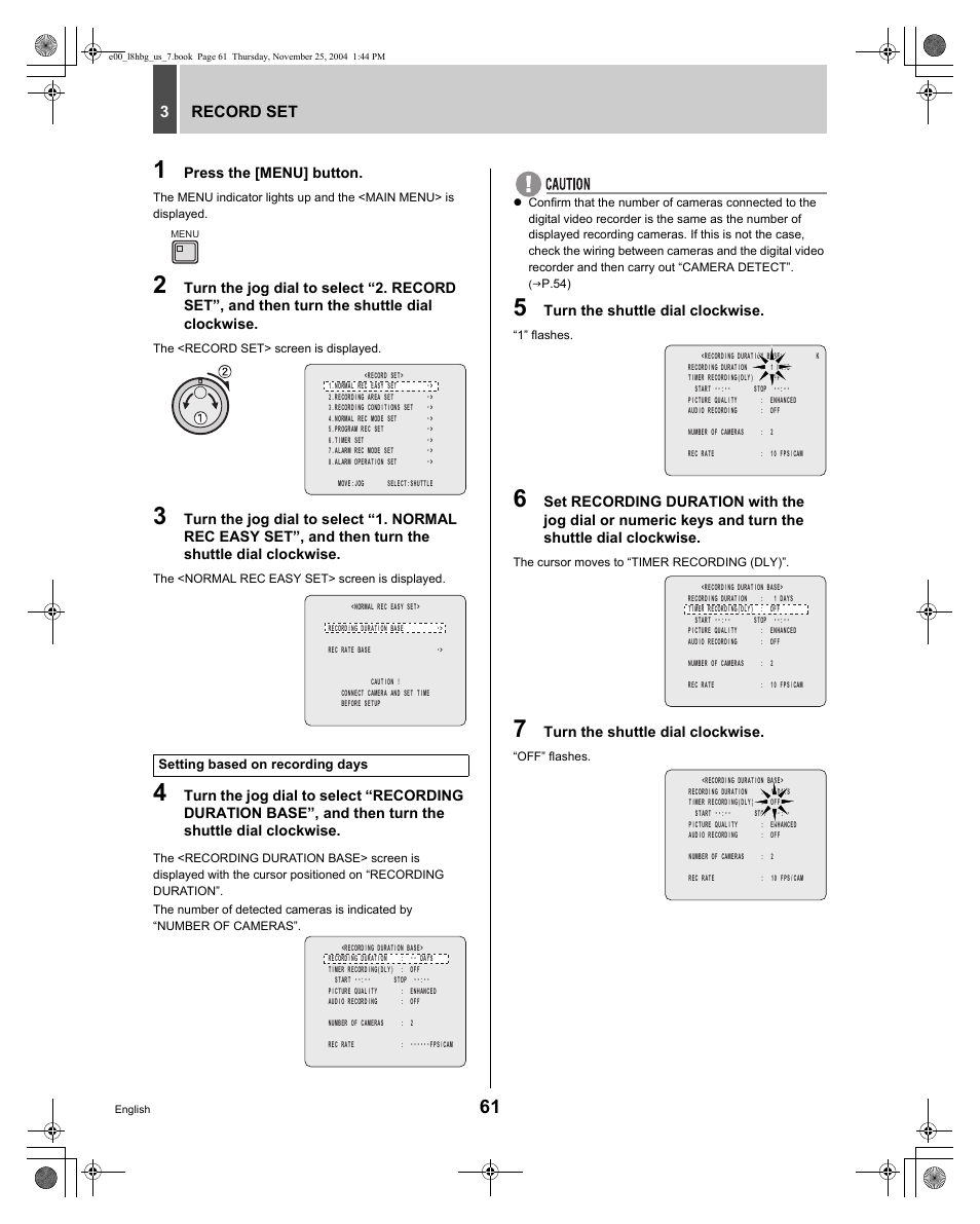 Sanyo DSR-3709 User Manual | Page 62 / 126