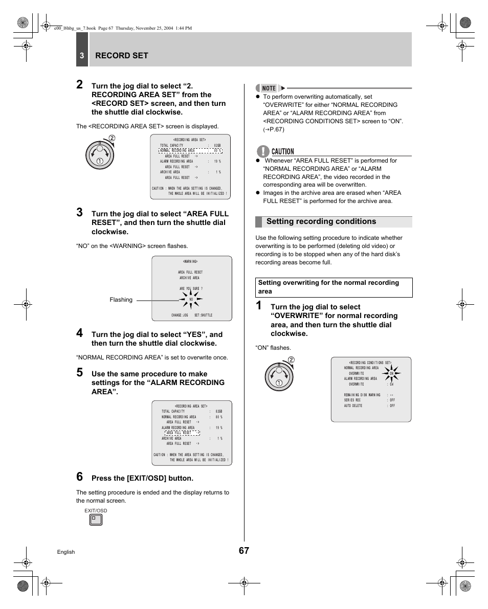 Sanyo DSR-3709 User Manual | Page 68 / 126