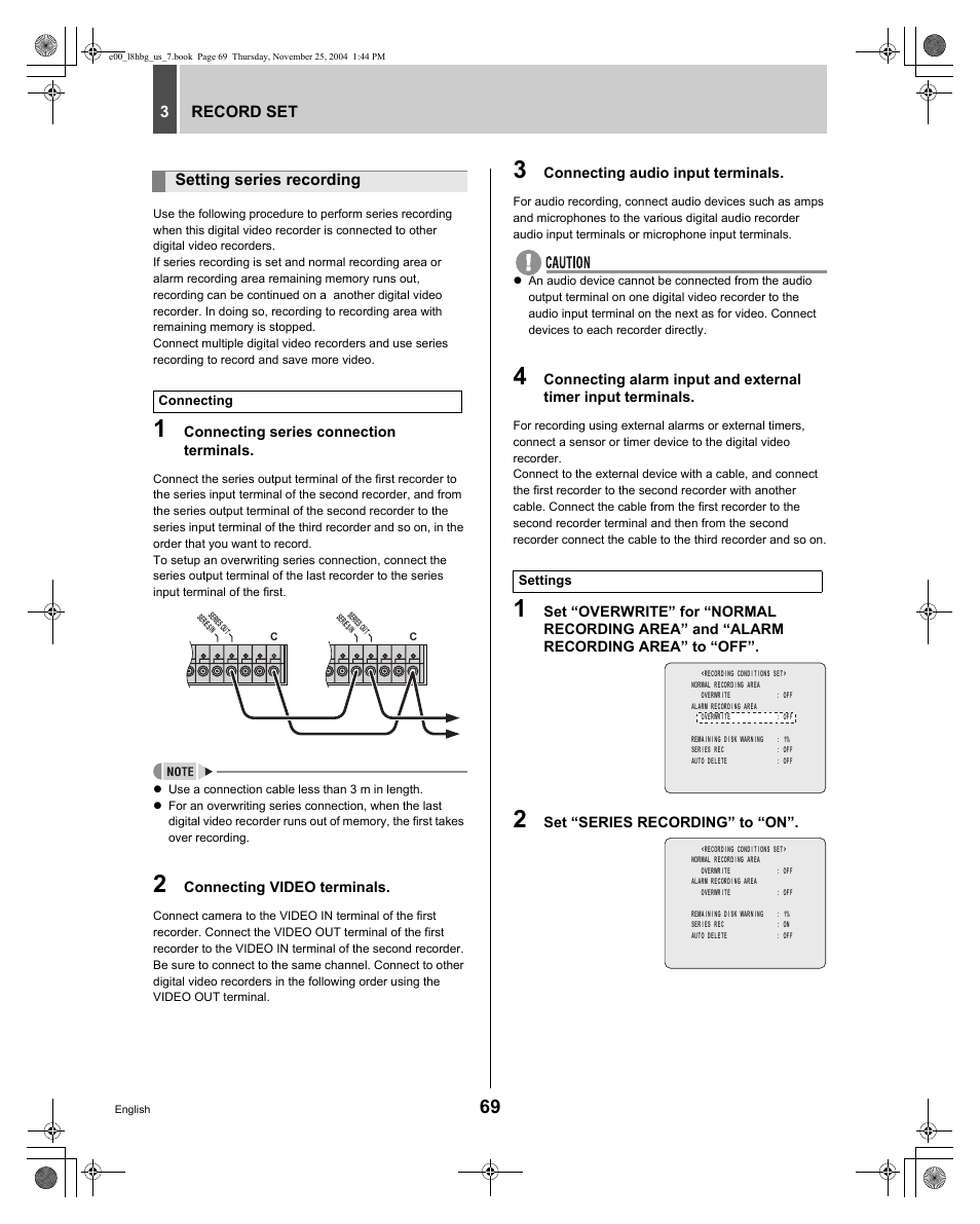 Sanyo DSR-3709 User Manual | Page 70 / 126