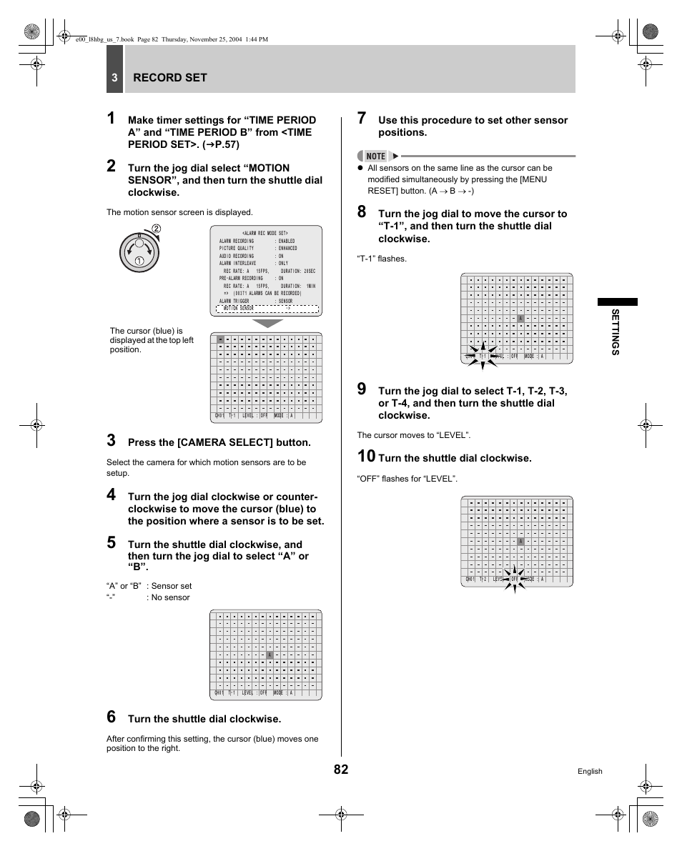 Sanyo DSR-3709 User Manual | Page 83 / 126