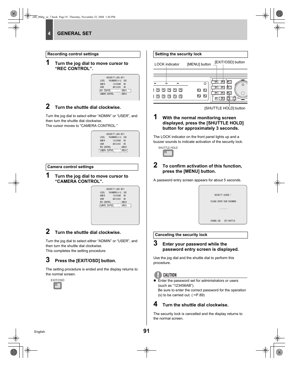 Sanyo DSR-3709 User Manual | Page 92 / 126