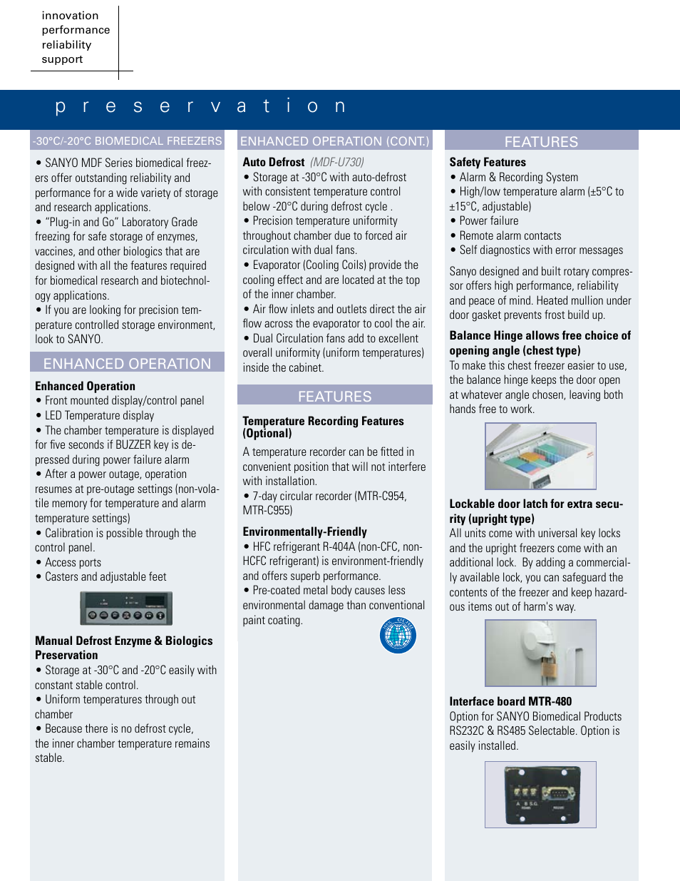 Sanyo MDF-U537D User Manual | Page 2 / 4