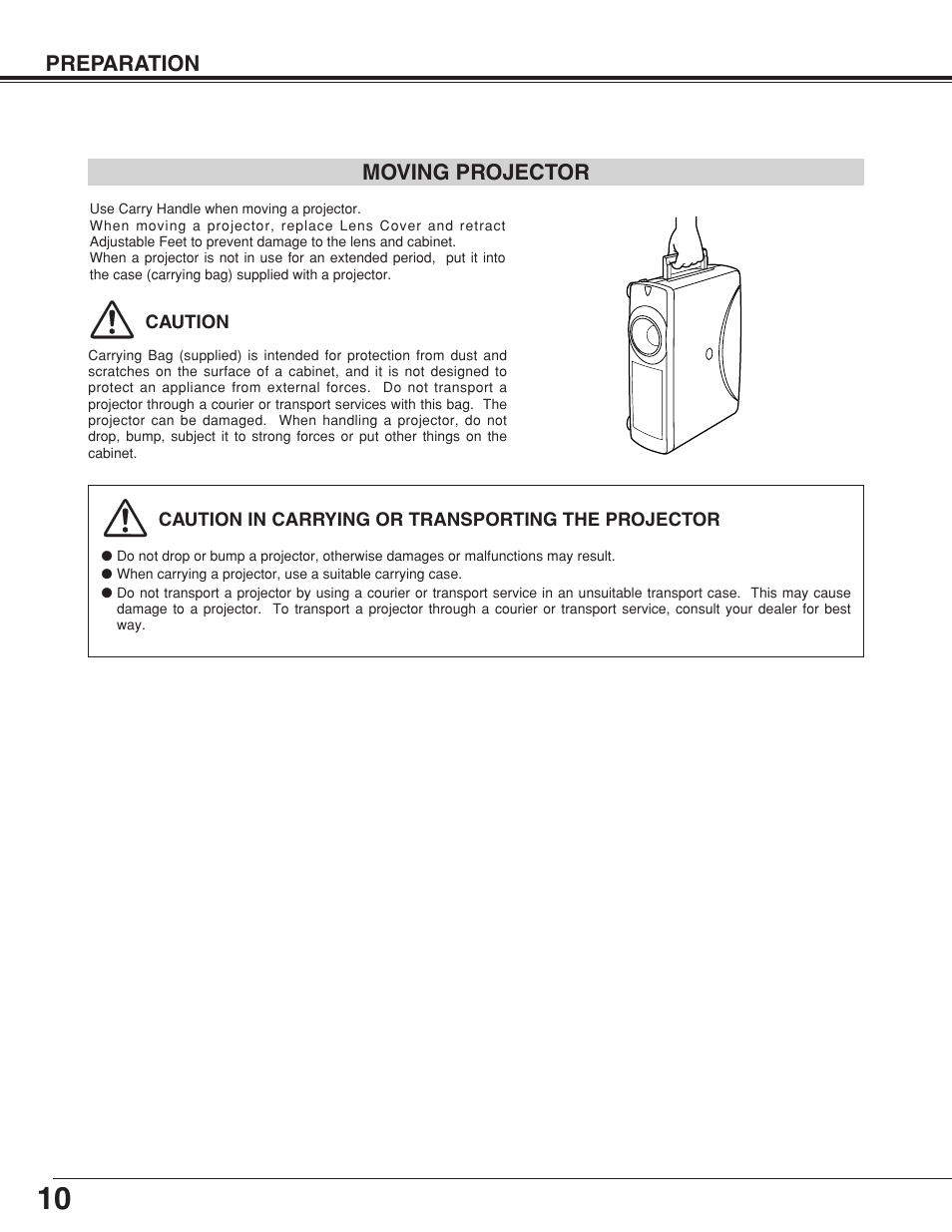 Sanyo plc-su32 User Manual | Page 10 / 48