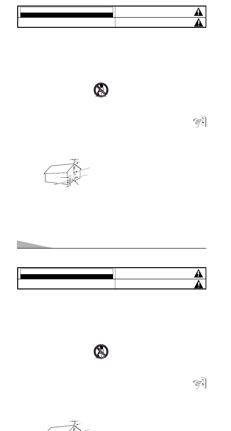 Importantes medidas de seguridad, 20 precaucion, Precaucion | Sanyo AVM-3259G User Manual | Page 20 / 36