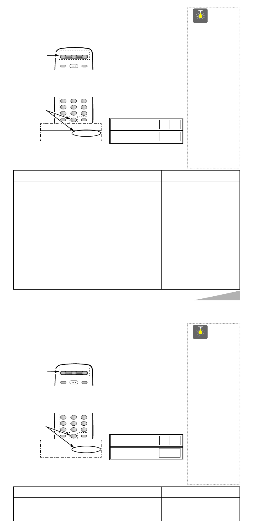 Para operar su, Consejos rápidos | Sanyo AVM-3259G User Manual | Page 25 / 36