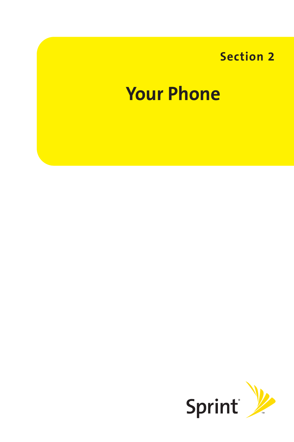 Section 2:your phone, Section 2: your phone, Your phone | Sanyo SCP-8400 User Manual | Page 25 / 282