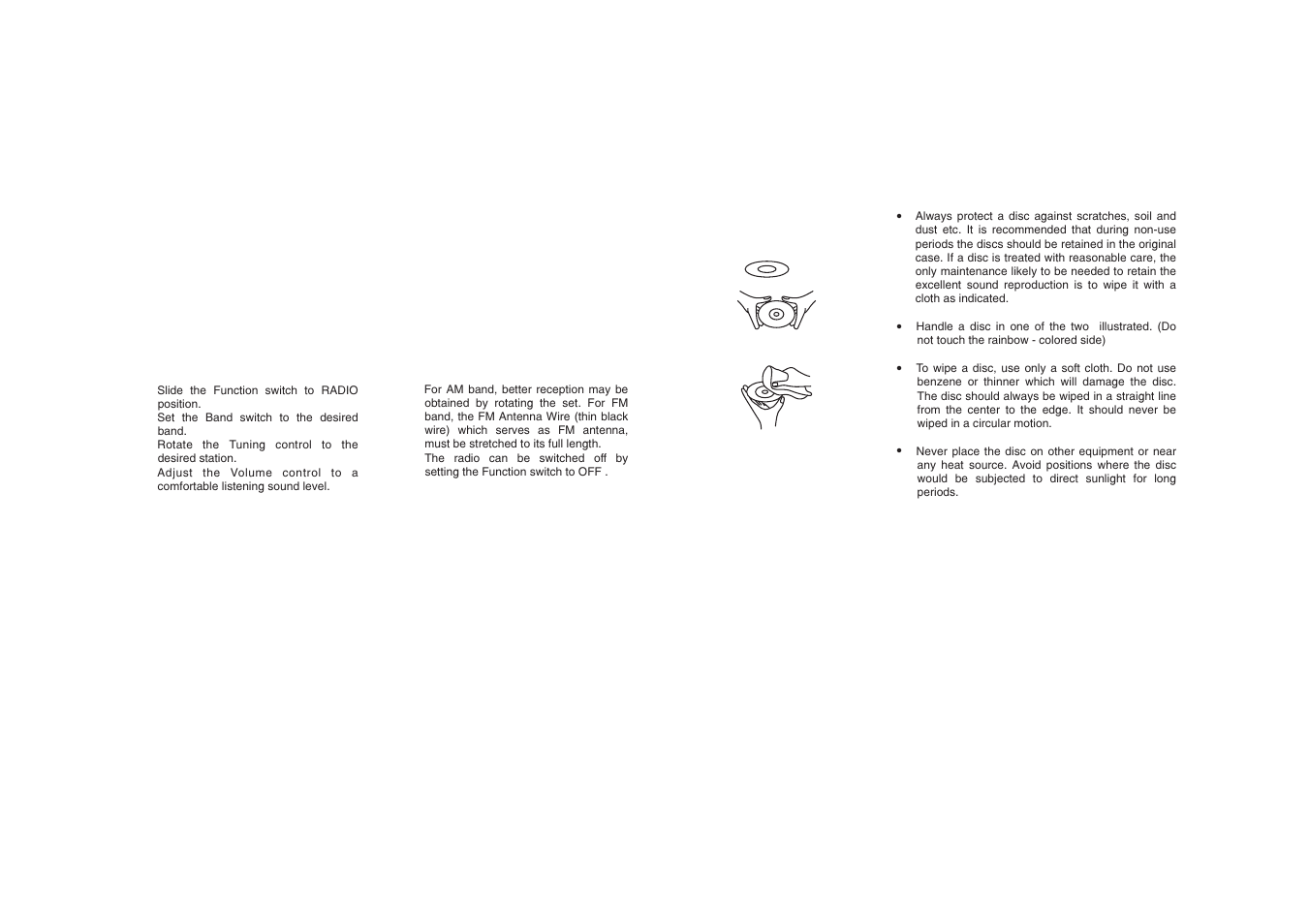 Sanyo RM-CD23 User Manual | Page 4 / 8