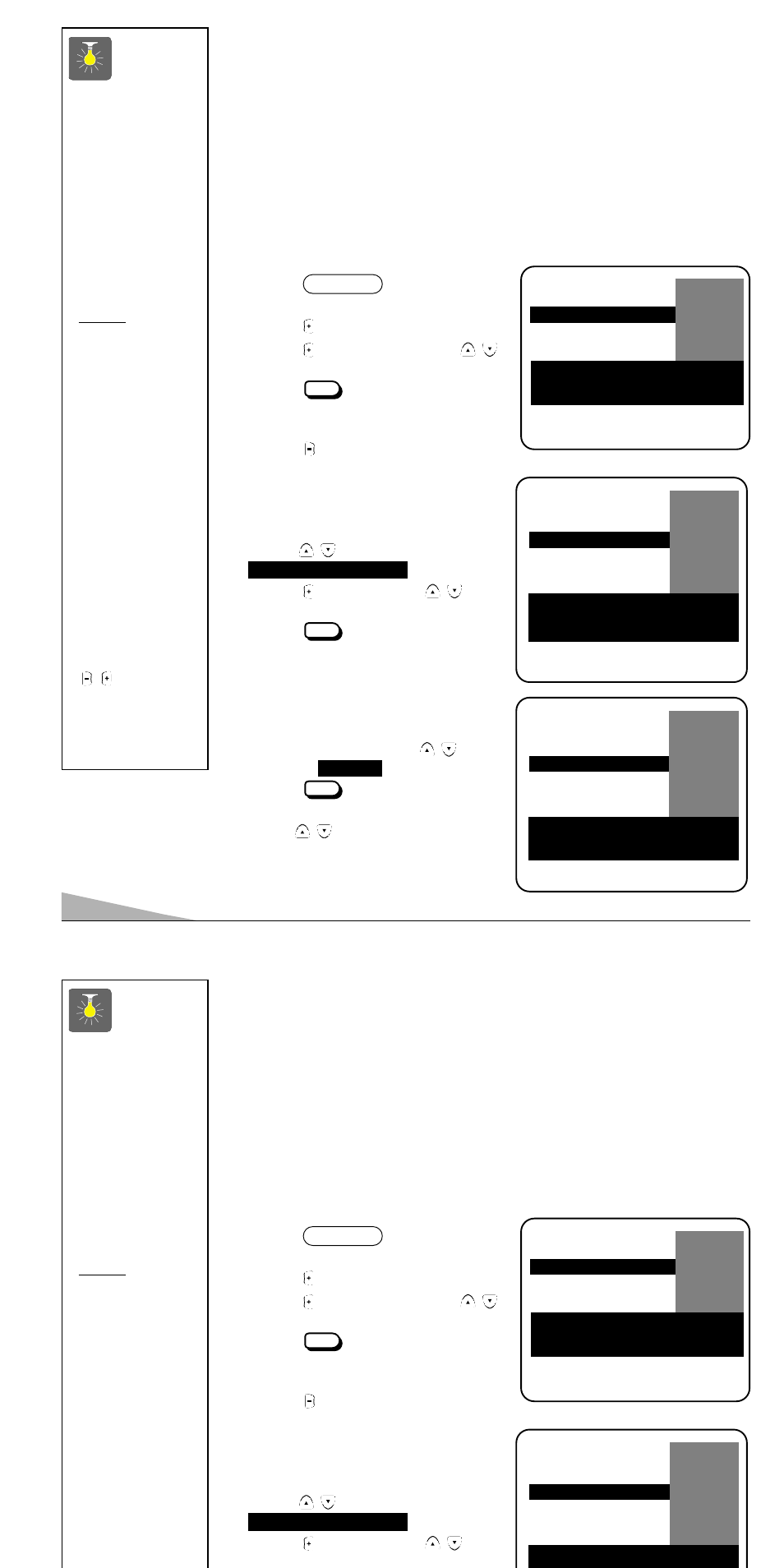 Quicktips, V-guide operation | Sanyo AVM-2550S User Manual | Page 12 / 48