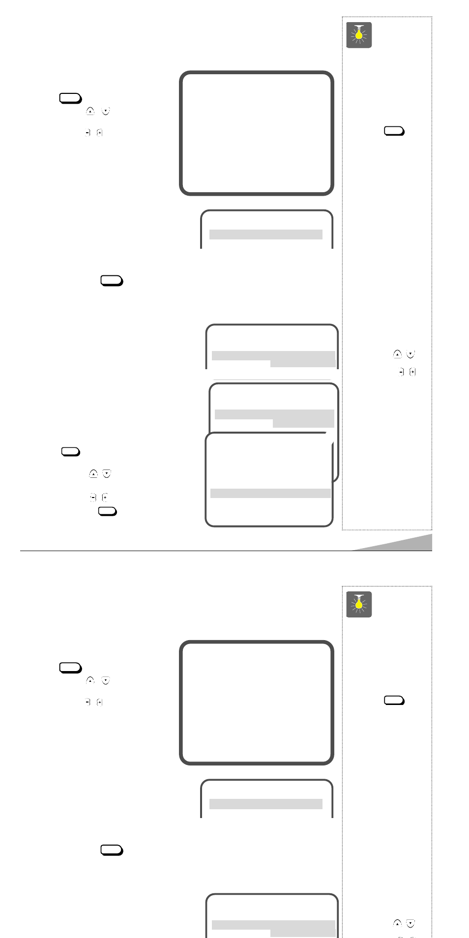 Ajustes del tv, Como hacer los ajustes, Ajuste el modo de audio | Ajuste de imagen/sonido, Consejos rápidos | Sanyo AVM-2550S User Manual | Page 39 / 48