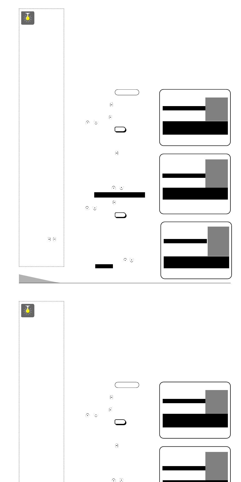 Operacion de guía-v | Sanyo AVM-2550S User Manual | Page 44 / 48