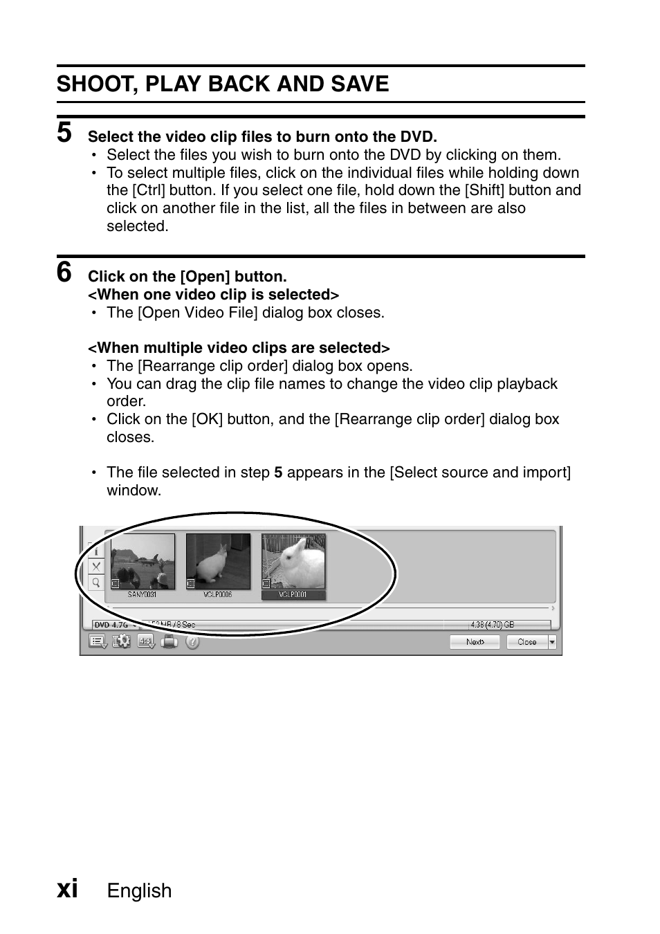 Shoot, play back and save | Sanyo Xacti VPC-HD2 User Manual | Page 12 / 227