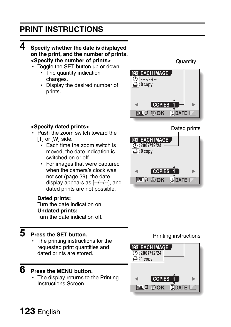 Print instructions, English | Sanyo Xacti VPC-HD2 User Manual | Page 137 / 227