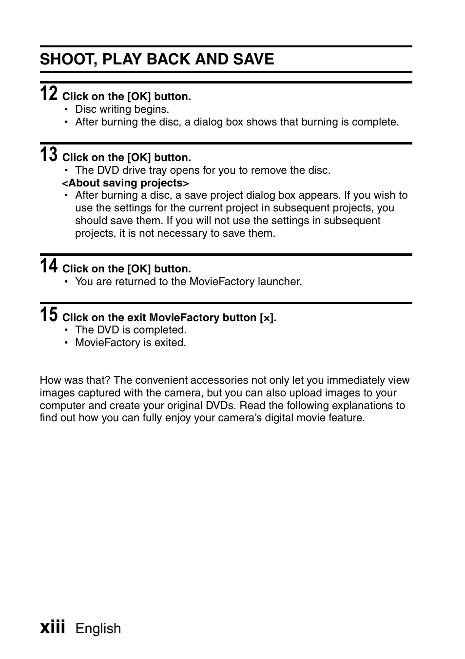 Xiii | Sanyo Xacti VPC-HD2 User Manual | Page 14 / 227