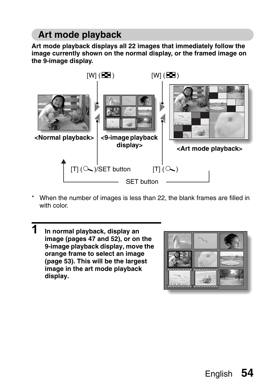 Art mode playback, English | Sanyo Xacti VPC-HD2 User Manual | Page 68 / 227
