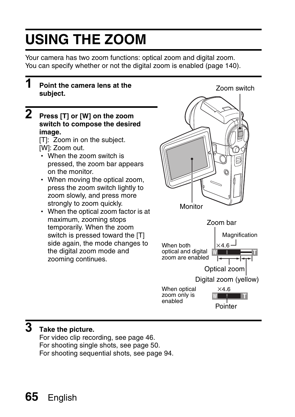 Using the zoom | Sanyo Xacti VPC-HD2 User Manual | Page 79 / 227