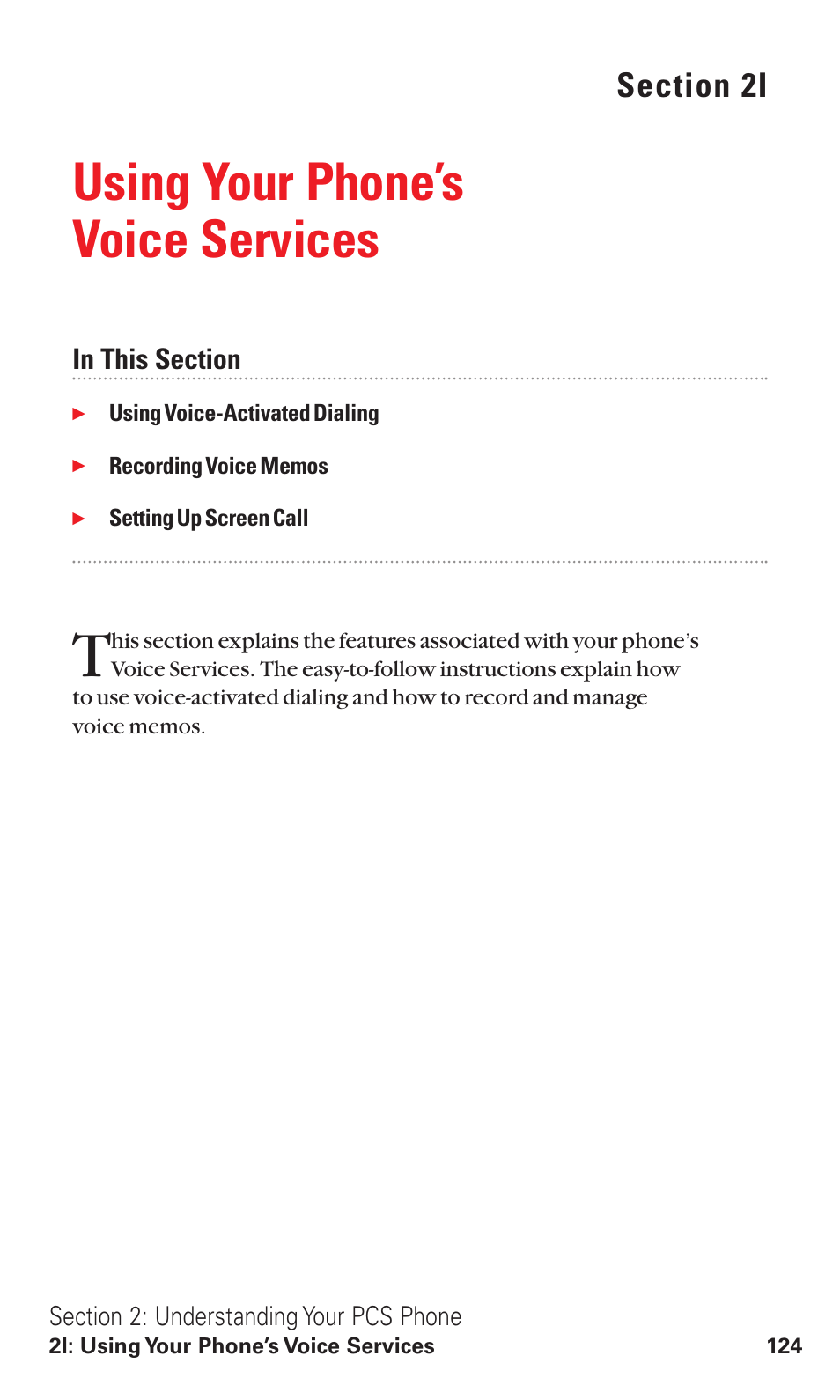 2i. using your phone’s voice services, Using your phone’s voice services | Sanyo VM4500 User Manual | Page 136 / 244