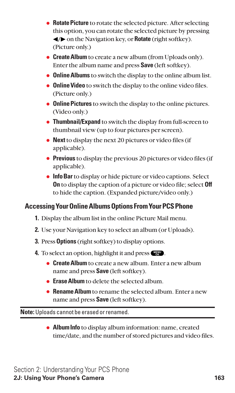 Erase album to delete the selected album | Sanyo VM4500 User Manual | Page 175 / 244