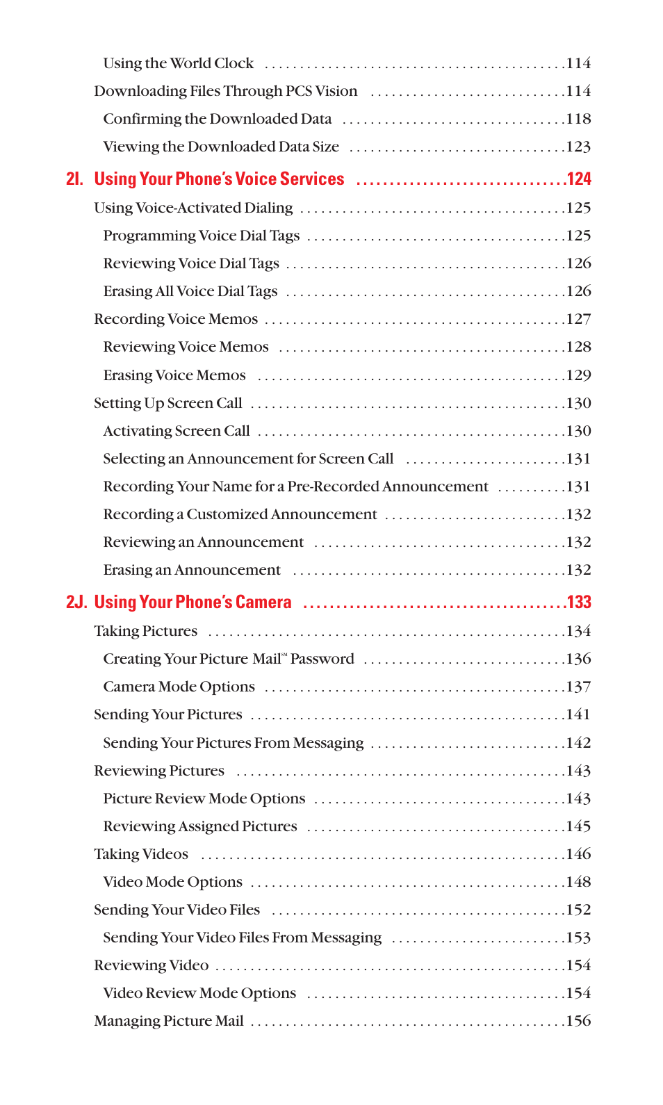 Sanyo VM4500 User Manual | Page 7 / 244
