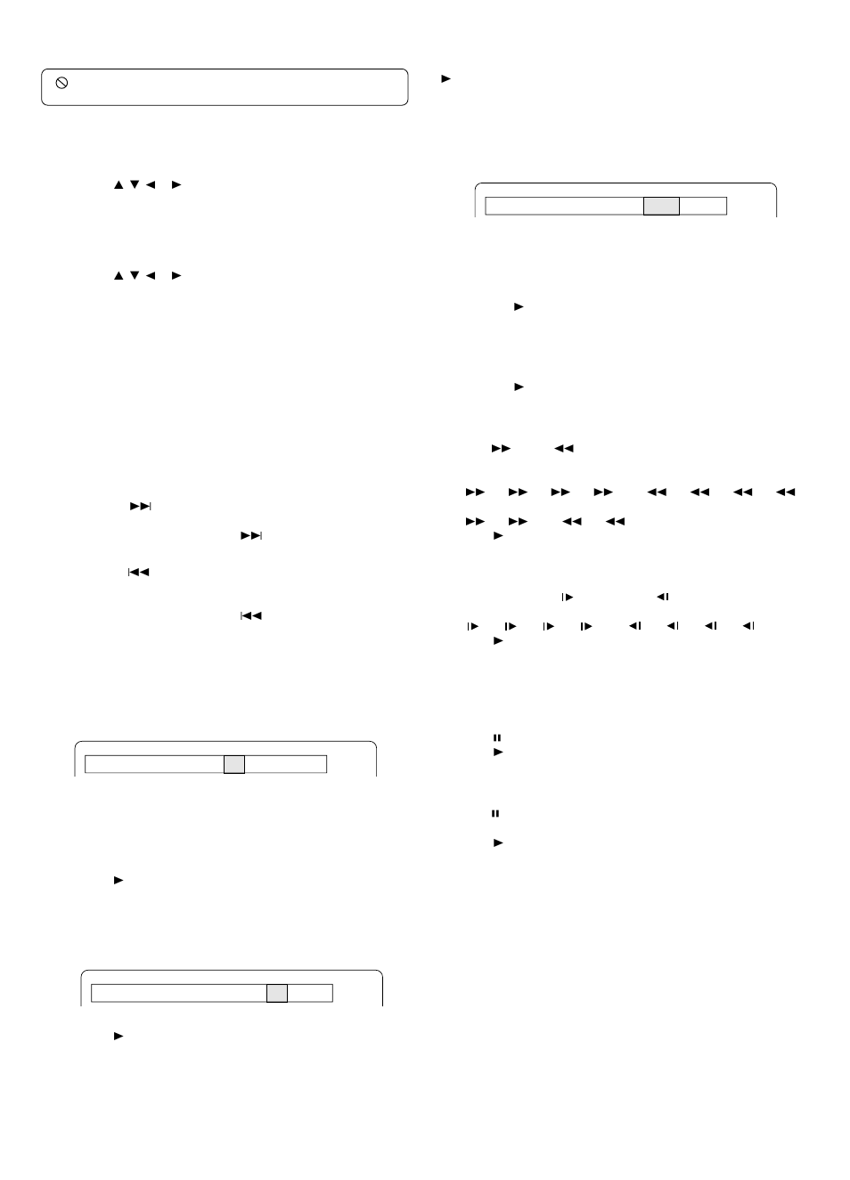 Various playing functions | Sanyo RB-SL25 User Manual | Page 10 / 108