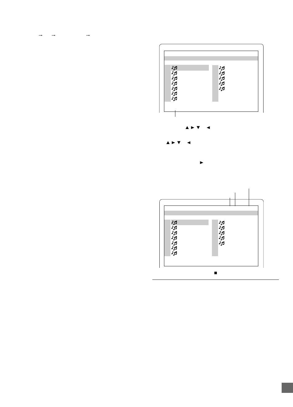 Funcionamento de cd mp3/wma | Sanyo RB-SL25 User Manual | Page 101 / 108