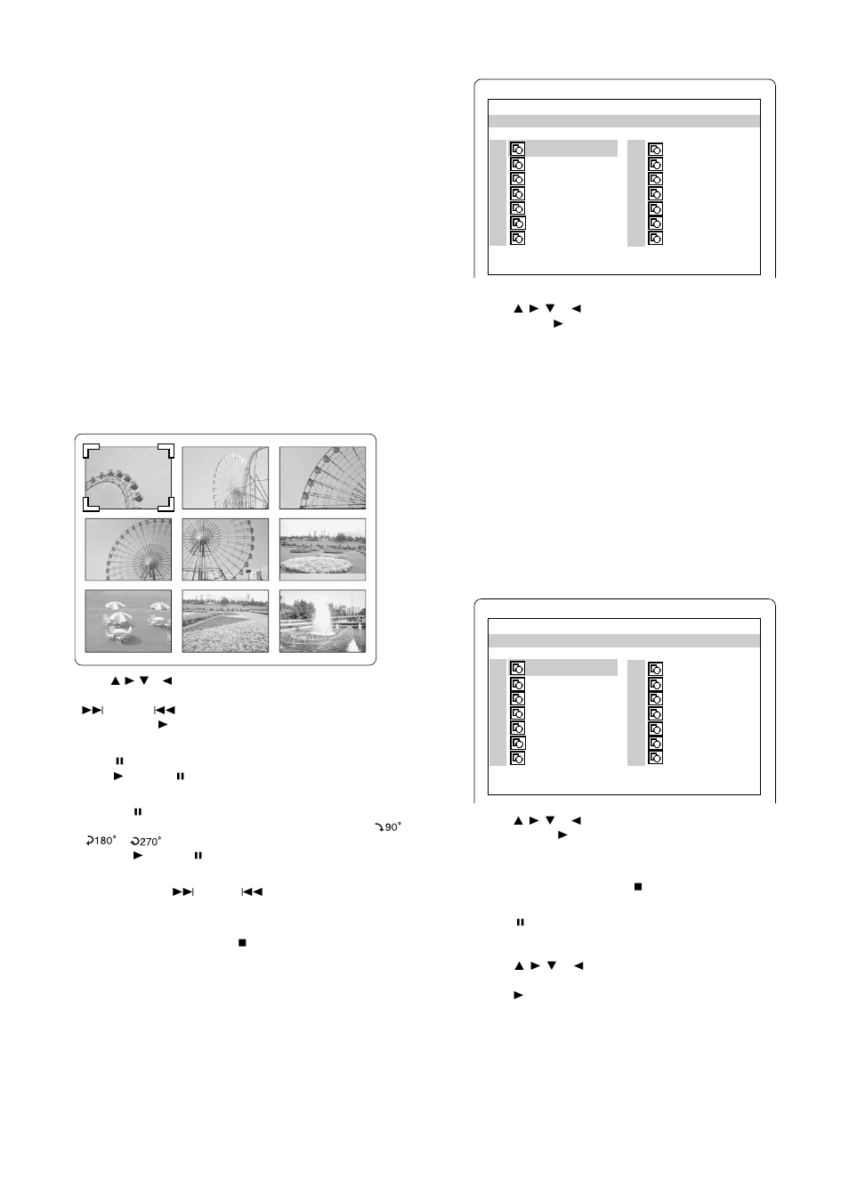 Picture cd operation | Sanyo RB-SL25 User Manual | Page 14 / 108