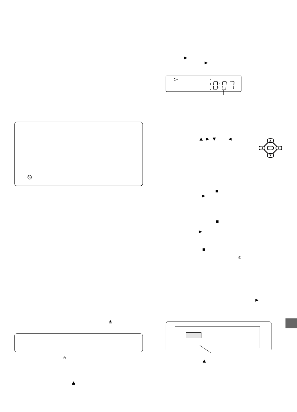 Wichtigste funktionen | Sanyo RB-SL25 User Manual | Page 21 / 108