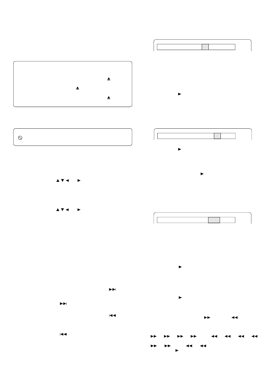 Verschiedene wiedergabefunktionen | Sanyo RB-SL25 User Manual | Page 22 / 108