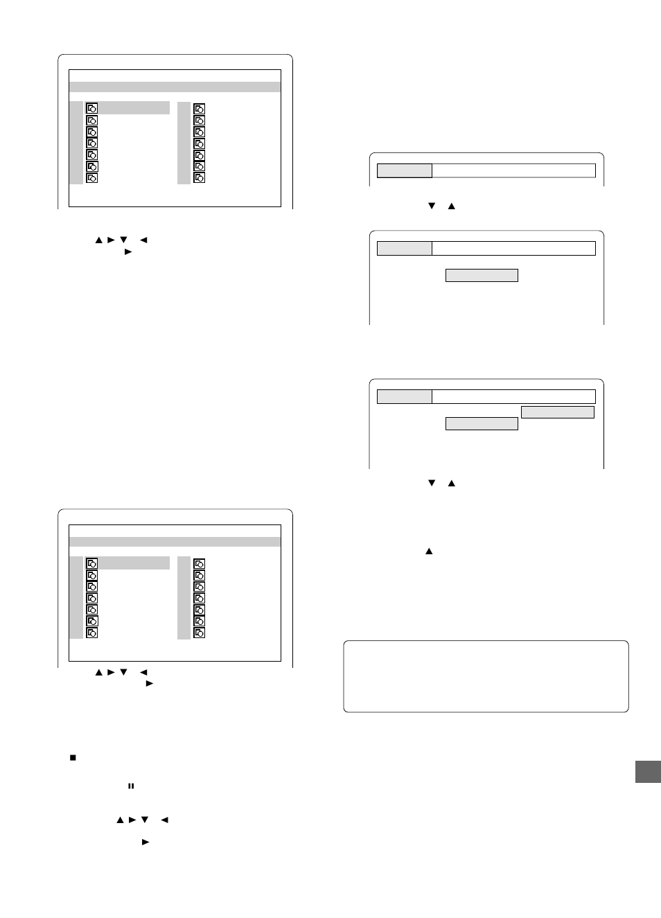 Initiële instellingen voor dvd | Sanyo RB-SL25 User Manual | Page 53 / 108