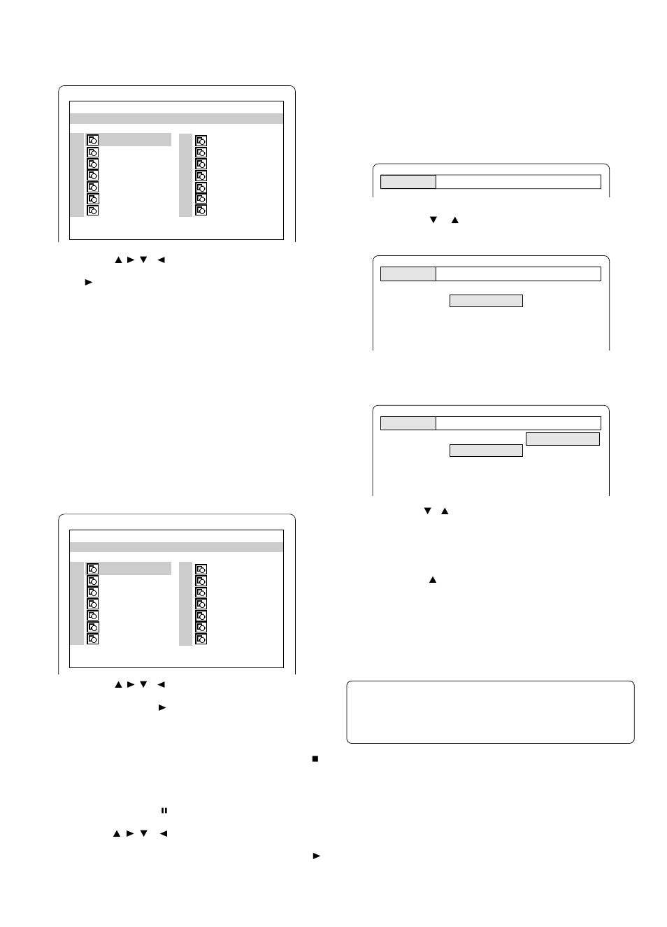Impostazioni iniziali per i dvd | Sanyo RB-SL25 User Manual | Page 78 / 108