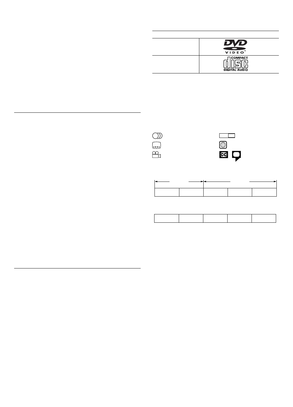 Connections, Playable discs | Sanyo RB-SL25 User Manual | Page 8 / 108