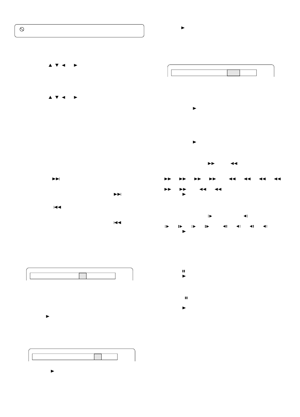 Várias funções de leitura | Sanyo RB-SL25 User Manual | Page 98 / 108