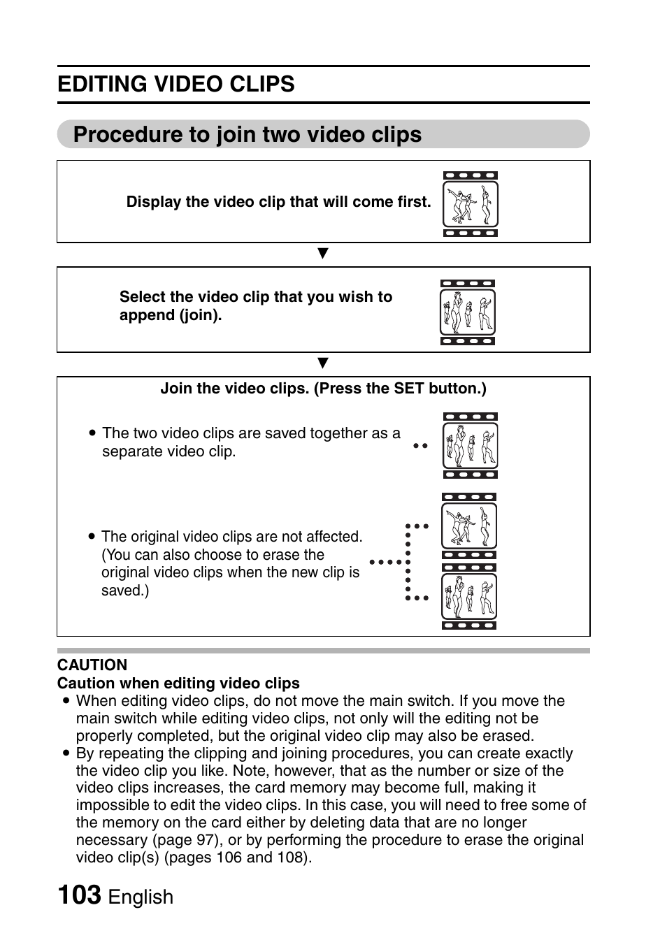 English | Sanyo VPC-HD1E User Manual | Page 109 / 200