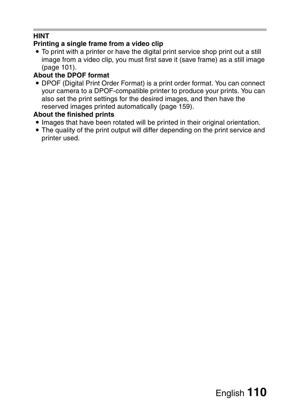 English | Sanyo VPC-HD1E User Manual | Page 116 / 200