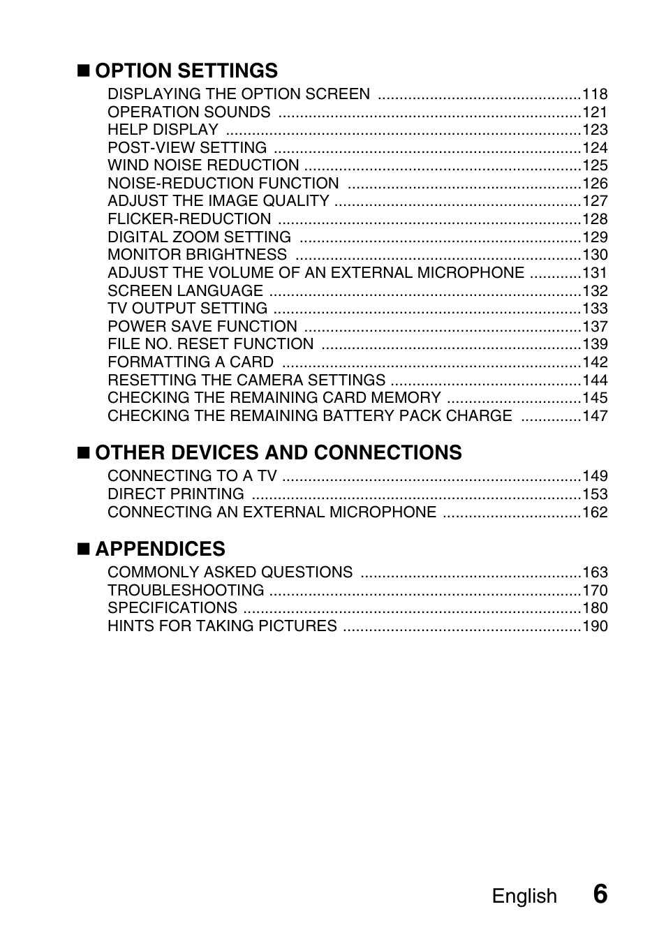 Sanyo VPC-HD1E User Manual | Page 12 / 200