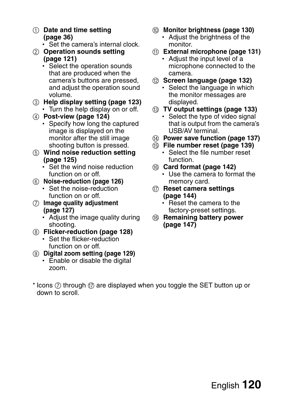 English | Sanyo VPC-HD1E User Manual | Page 126 / 200