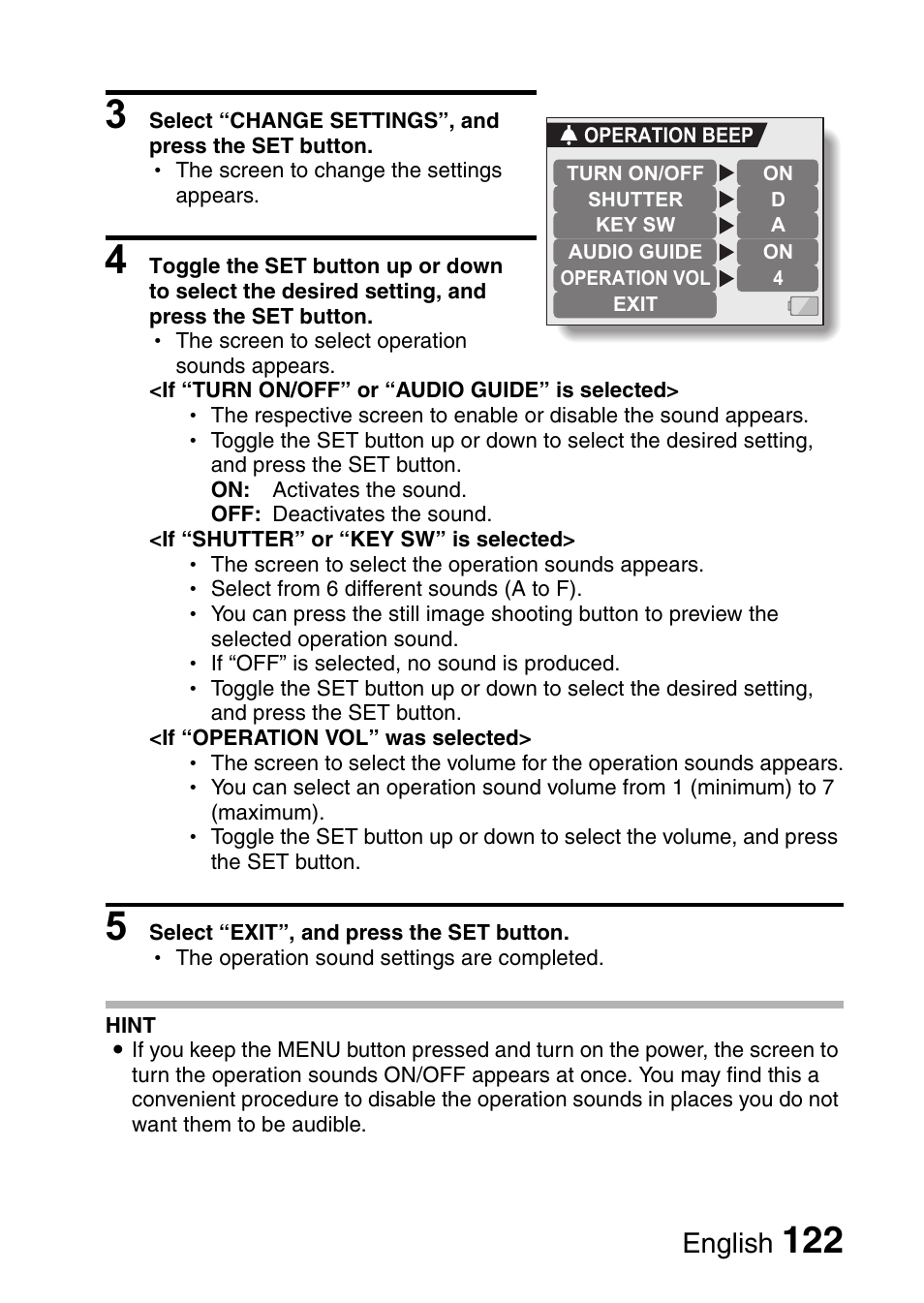 English | Sanyo VPC-HD1E User Manual | Page 128 / 200