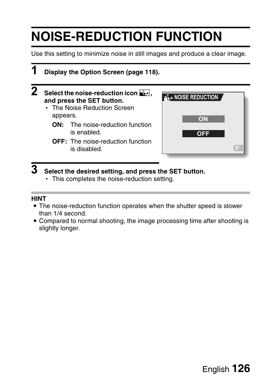 Noise-reduction function | Sanyo VPC-HD1E User Manual | Page 132 / 200