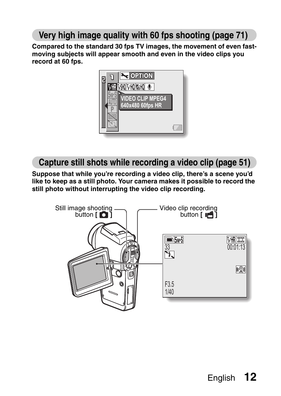 English | Sanyo VPC-HD1E User Manual | Page 18 / 200