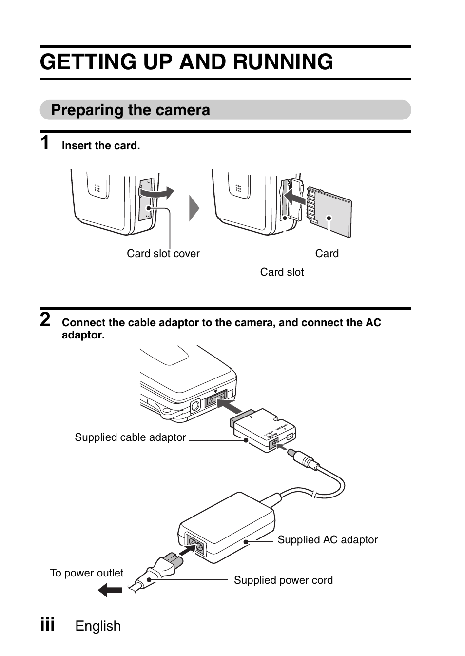 Getting up and running | Sanyo VPC-HD1E User Manual | Page 4 / 200